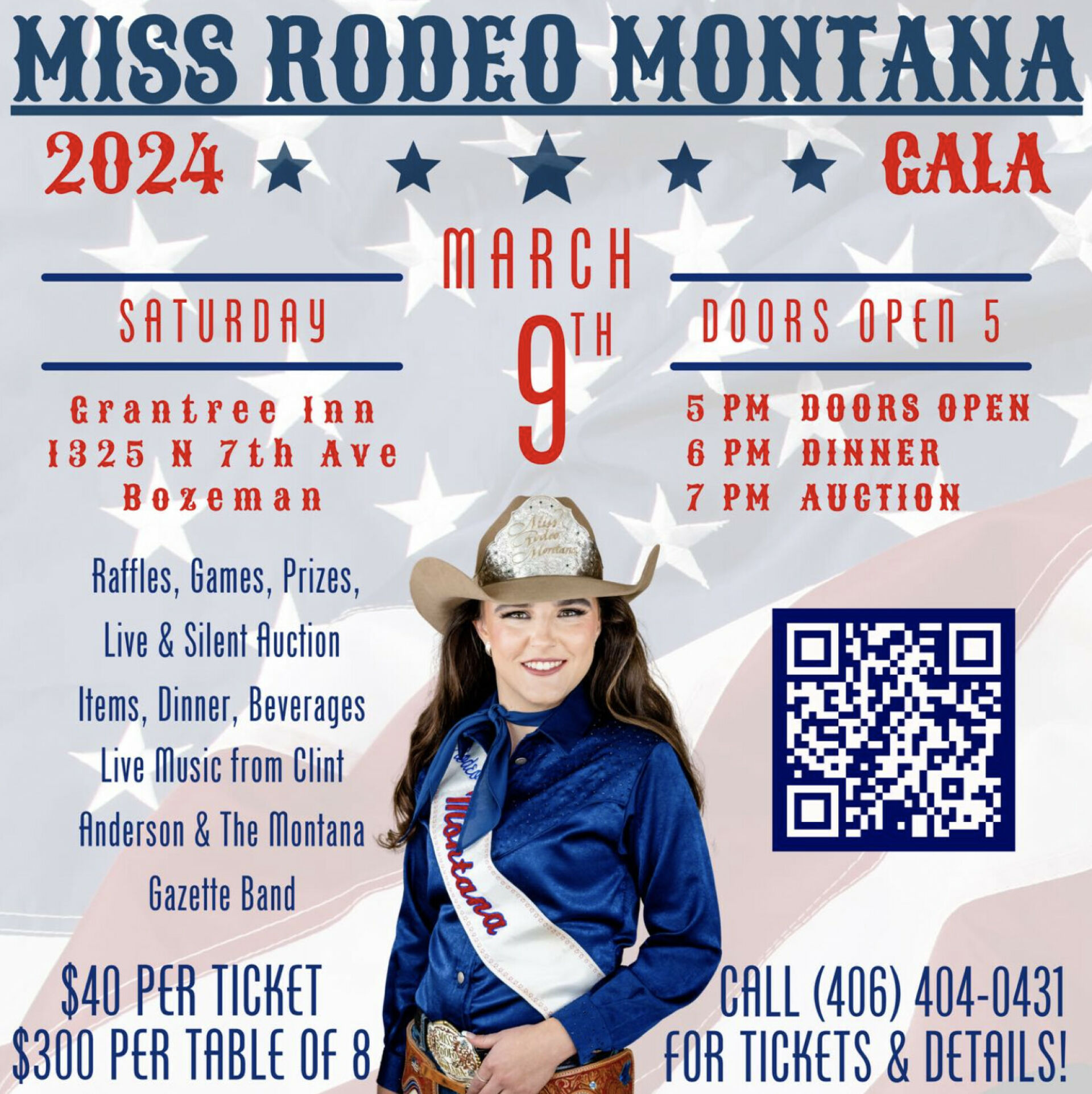 Miss Rodeo Montana 2024 Gala - Best Western Grantree Inn